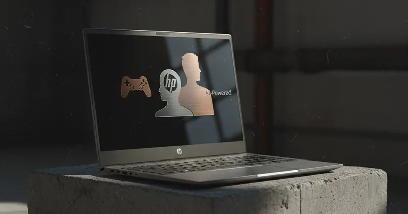 HP का नया AI-पावर्ड Omnibook Ultra लैपटॉप।