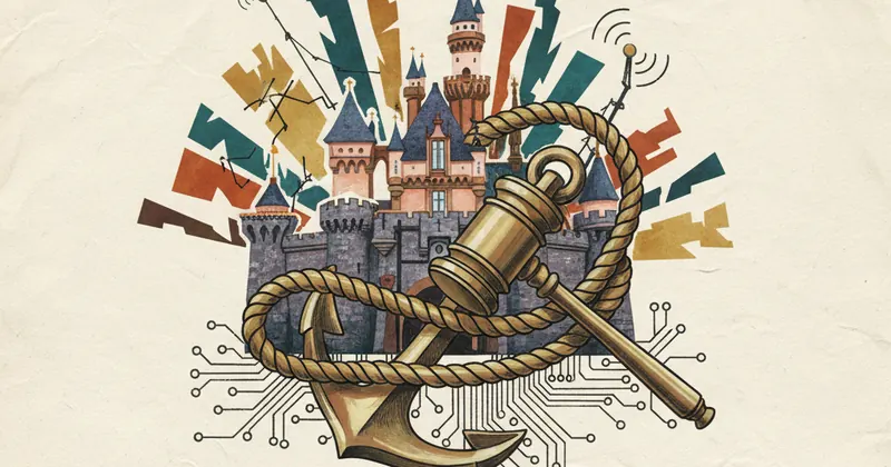 Disney और FCC के बीच लाइसेंस विवाद।