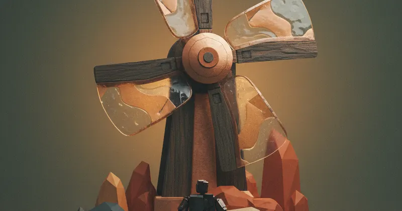 ARC Raiders में Arc Turbine का सामना।