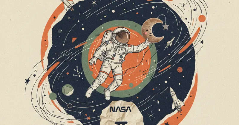 Artemis II मिशन का Zero-G इंडिकेटर।