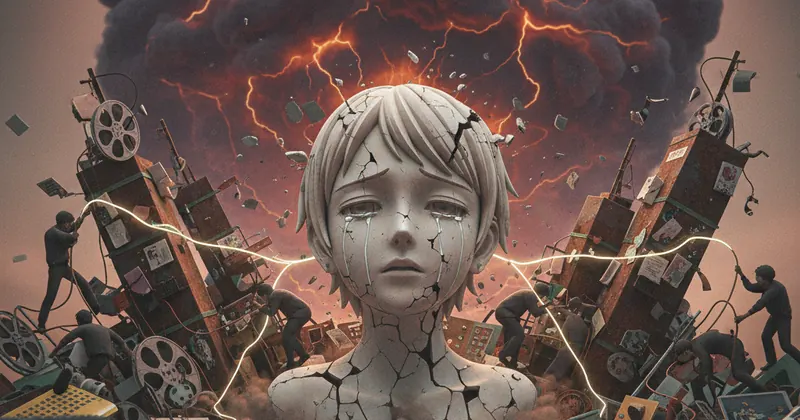 एनीमे इंडस्ट्री पर मंडराता संकट।