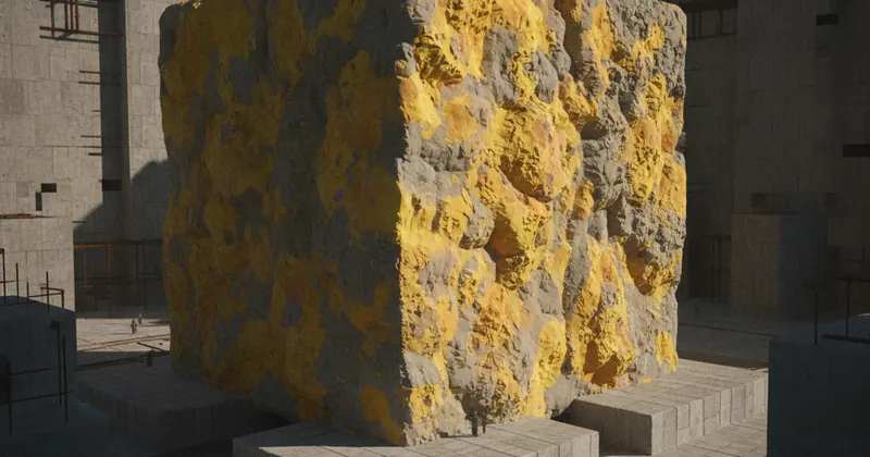 Minecraft में नया Sulfur ब्लॉक और क्यूब आर्कटाइप।