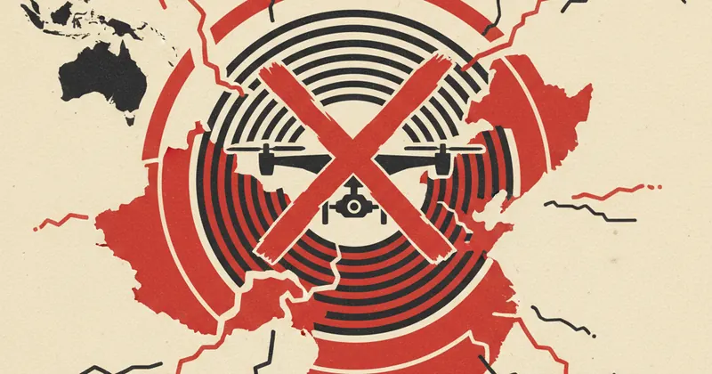 चीन के नए ड्रोन प्रतिबंध से दुनिया भर में हलचल।