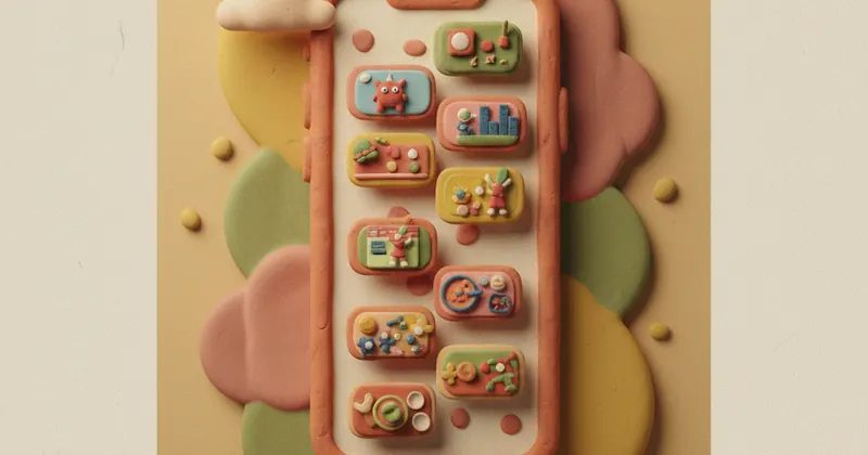 Netflix का नया वर्टिकल फीड इंटरफेस।