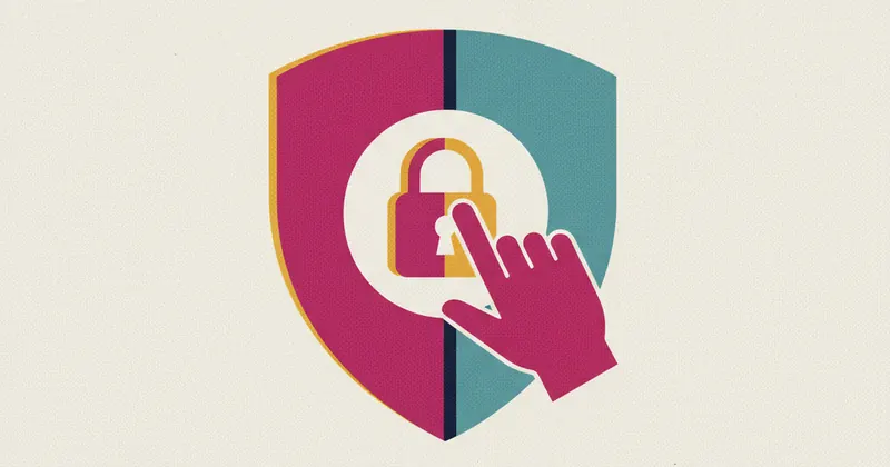 OpenAI का लोगो और AI सुरक्षा का चित्रण।