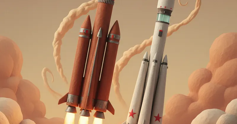 Falcon Heavy और Soyuz-5 का सफल लॉन्च।