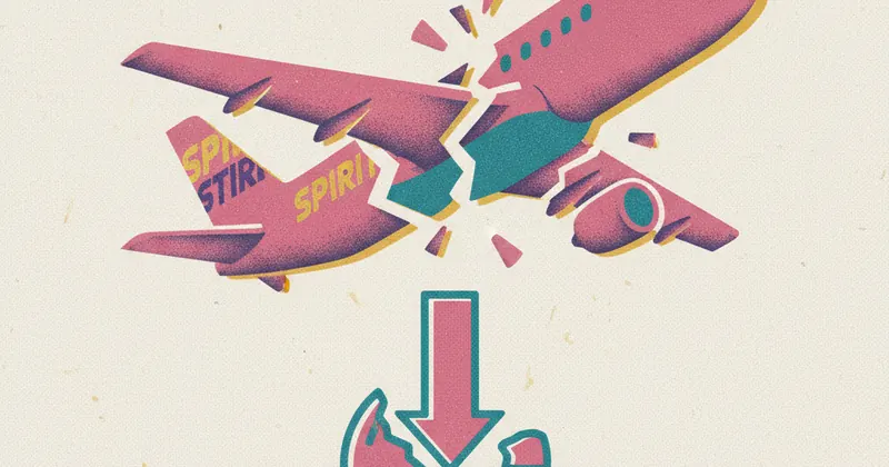 Spirit Airlines ने फाइल की बैंकरप्सी।