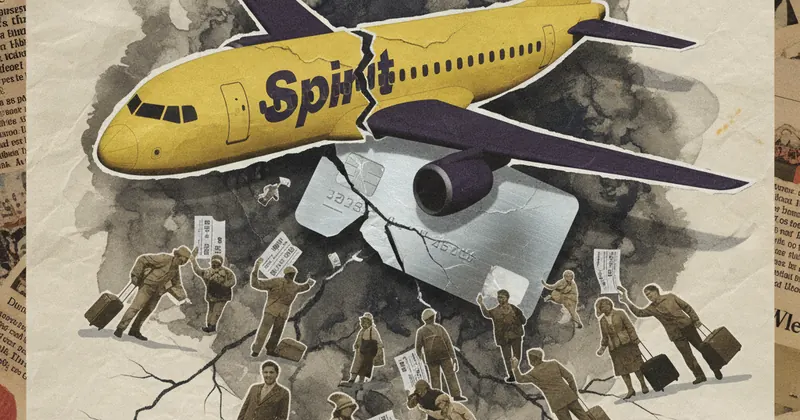 Spirit Airlines का संकट और यात्रियों पर असर।