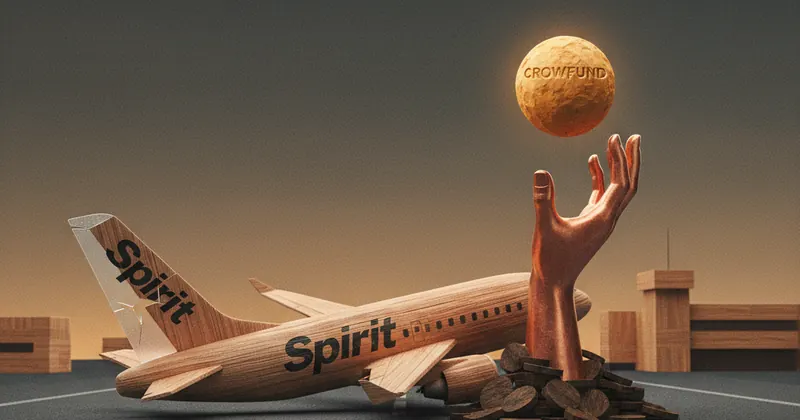 Spirit Airlines का विमान ग्राउंडेड।