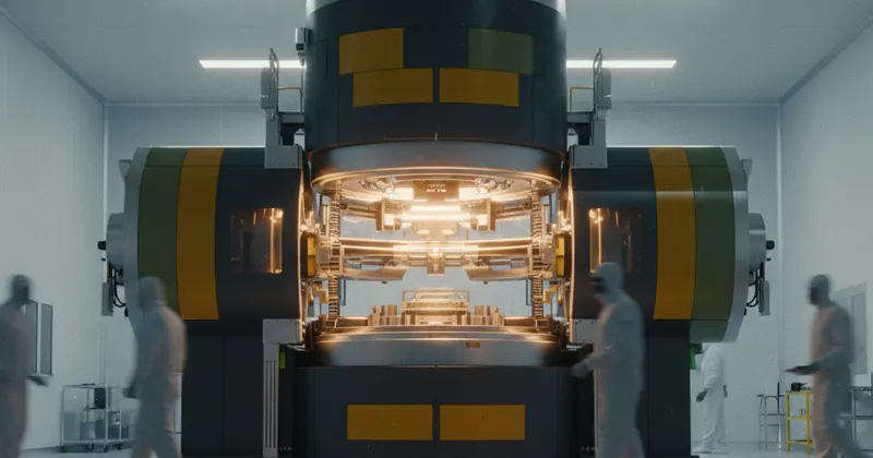 ASML की एडवांस्ड EUV मशीन