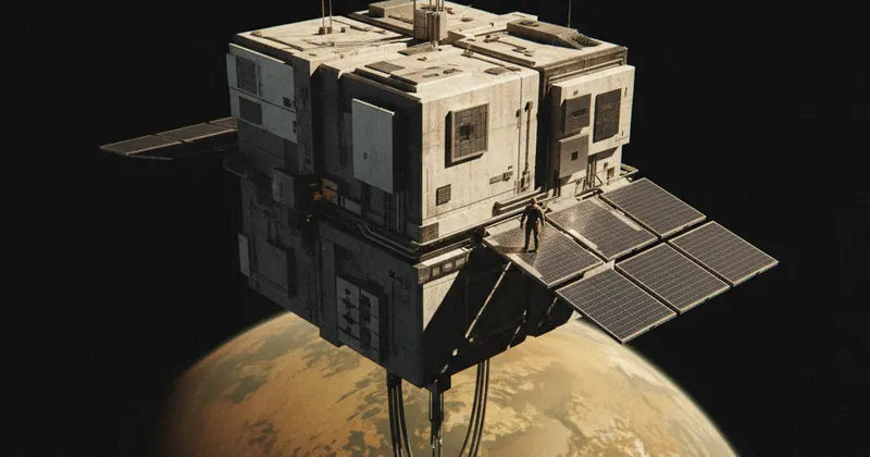 स्पेस में डेटा सेंटर की परिकल्पना