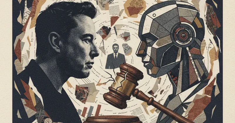 Elon Musk और OpenAI के बीच बढ़ता विवाद।