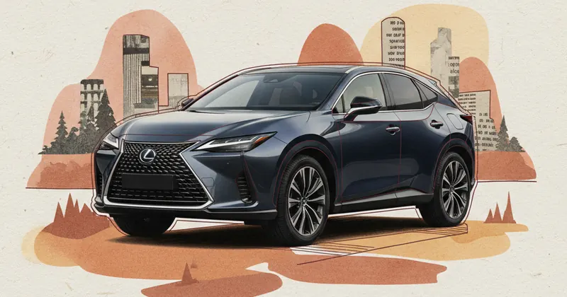 नई Lexus TZ इलेक्ट्रिक SUV का शानदार लुक।