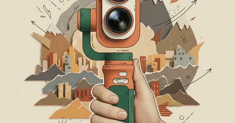 DJI का आगामी डुअल-कैमरा गिम्बल।